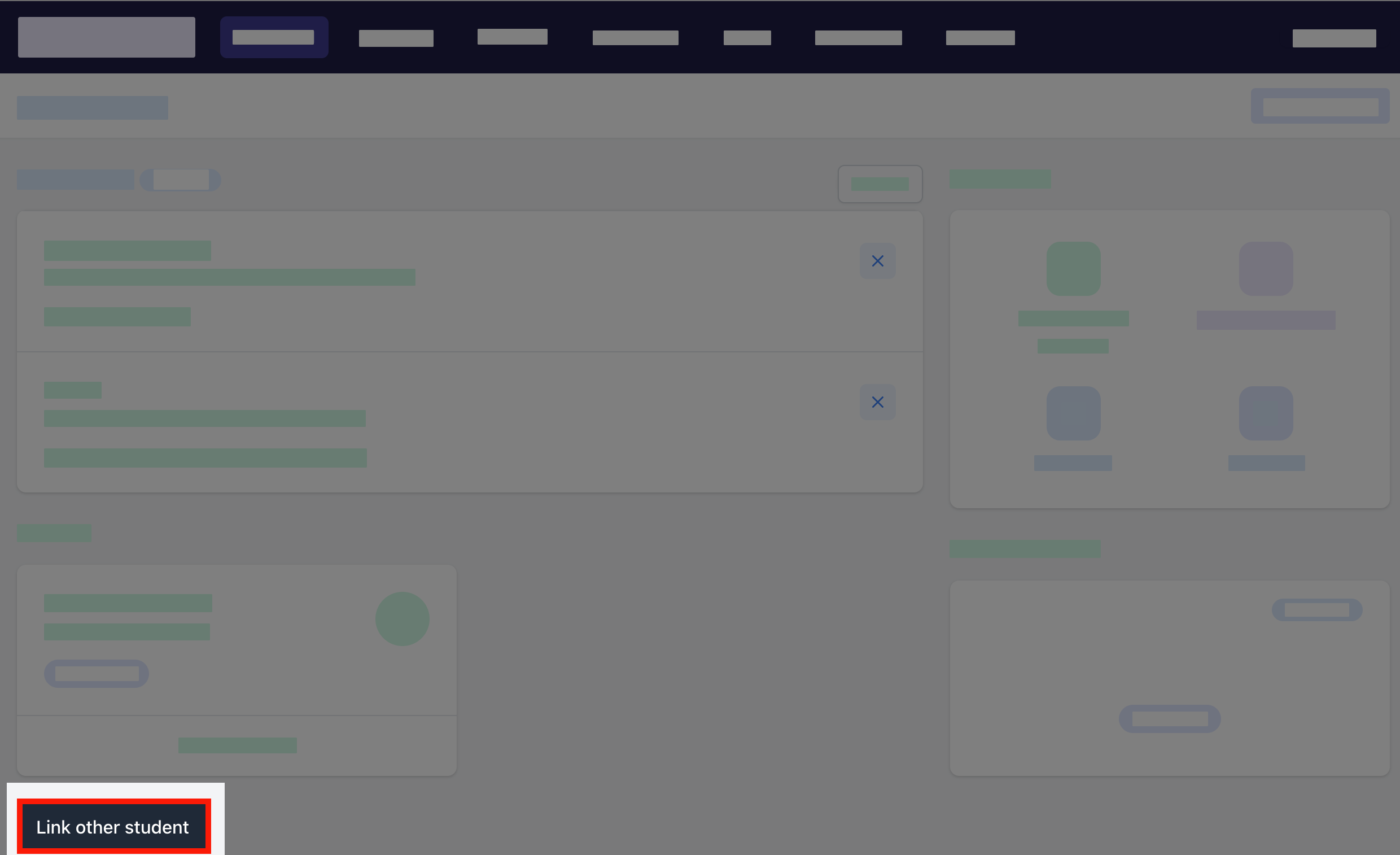 Parent Portal - home - link other student.png