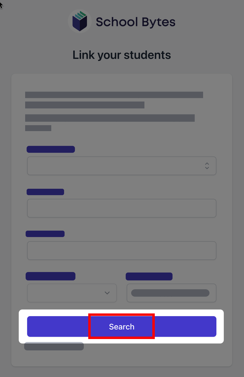 Parent Portal - link a student - search.png