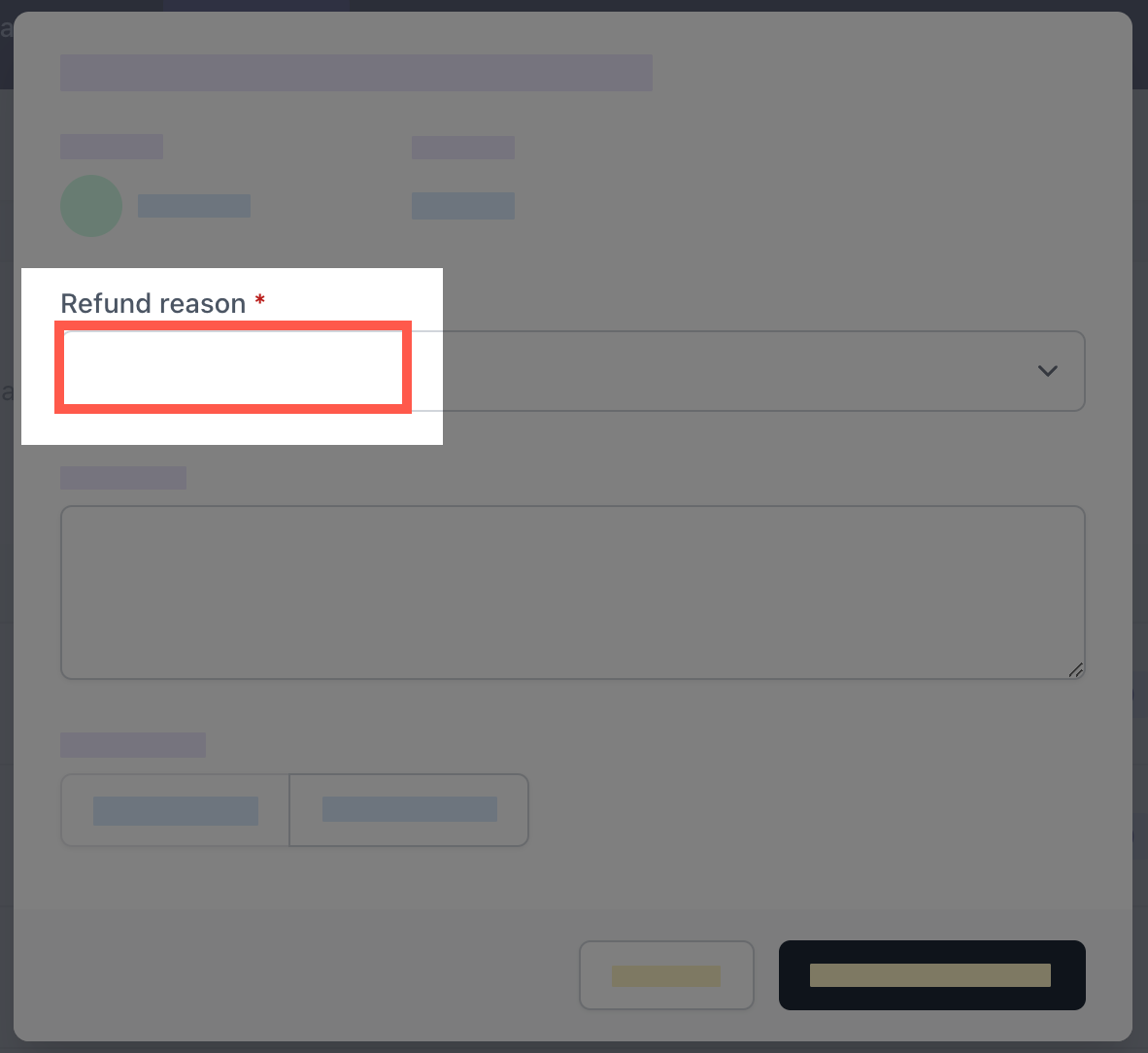 Parent Portal - excursions - request refund - reason.png