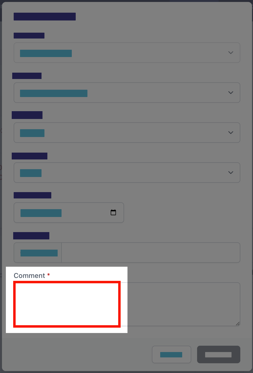 Parent Portal - attendance - planned absence - create - comment.png